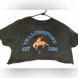 Cropped Yellowstone Tee